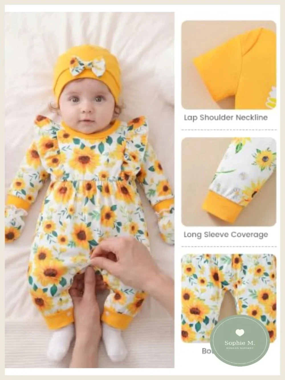 Baby Girl Layette Set 12pcs Soft Romper Pants Hats Mittens Bodysuits Infant Gift